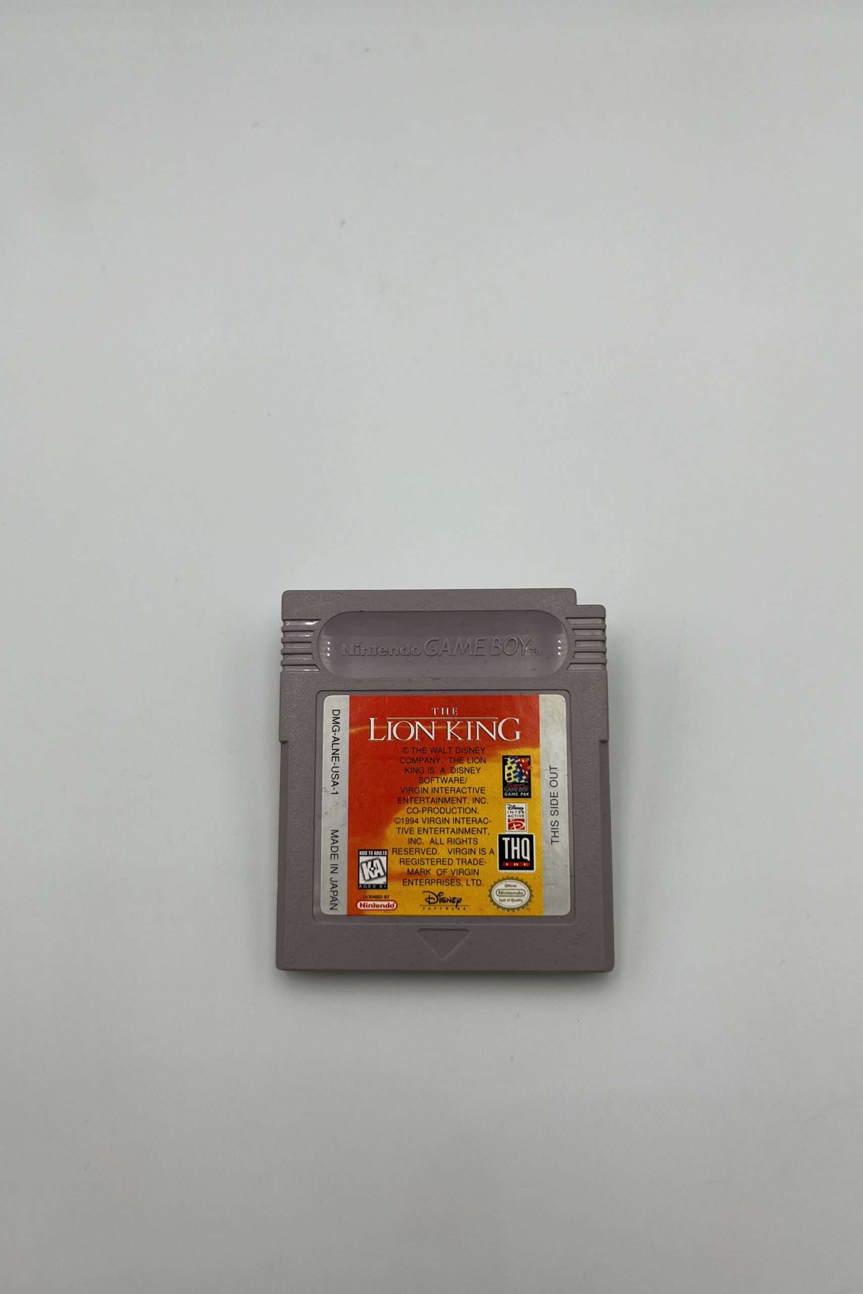 The Lion King(GB Classic) - US label