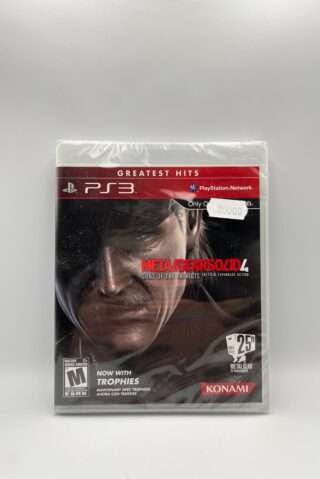 Metal Gear Solid 4: Guns of the Patriots(PS3 Ny) - US GH cover