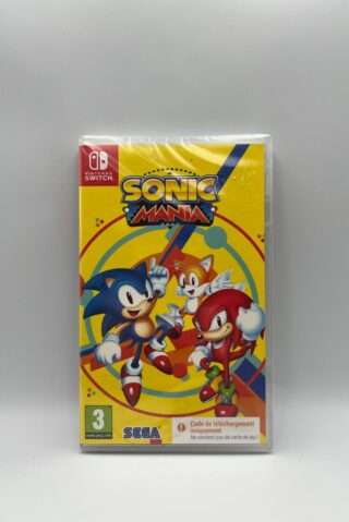 Sonic Mania(Switch: Nyt)(Code in a box)