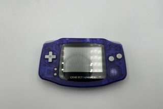 Gameboy Advance: Transparent purple(reshell)