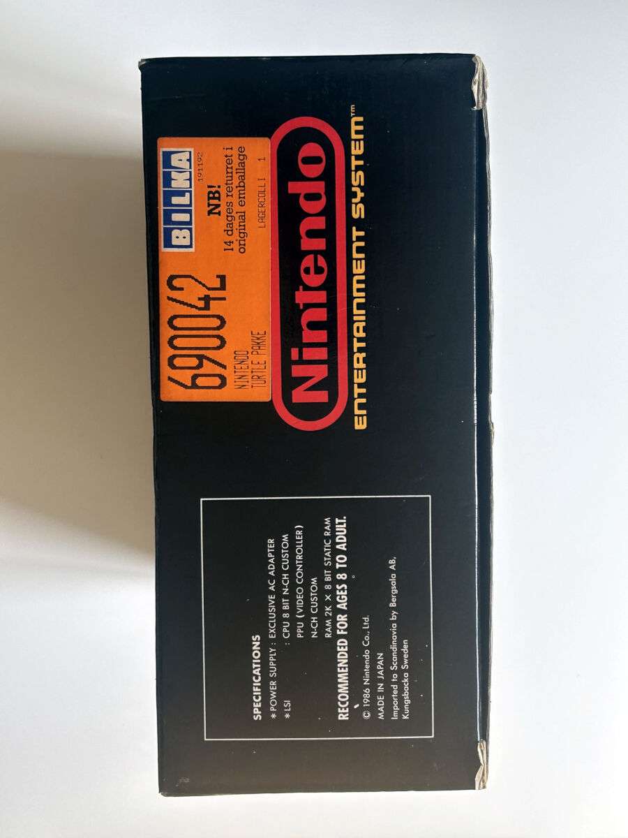NES inkl controllere og Turtles(NES i original emballage) - Billede 5