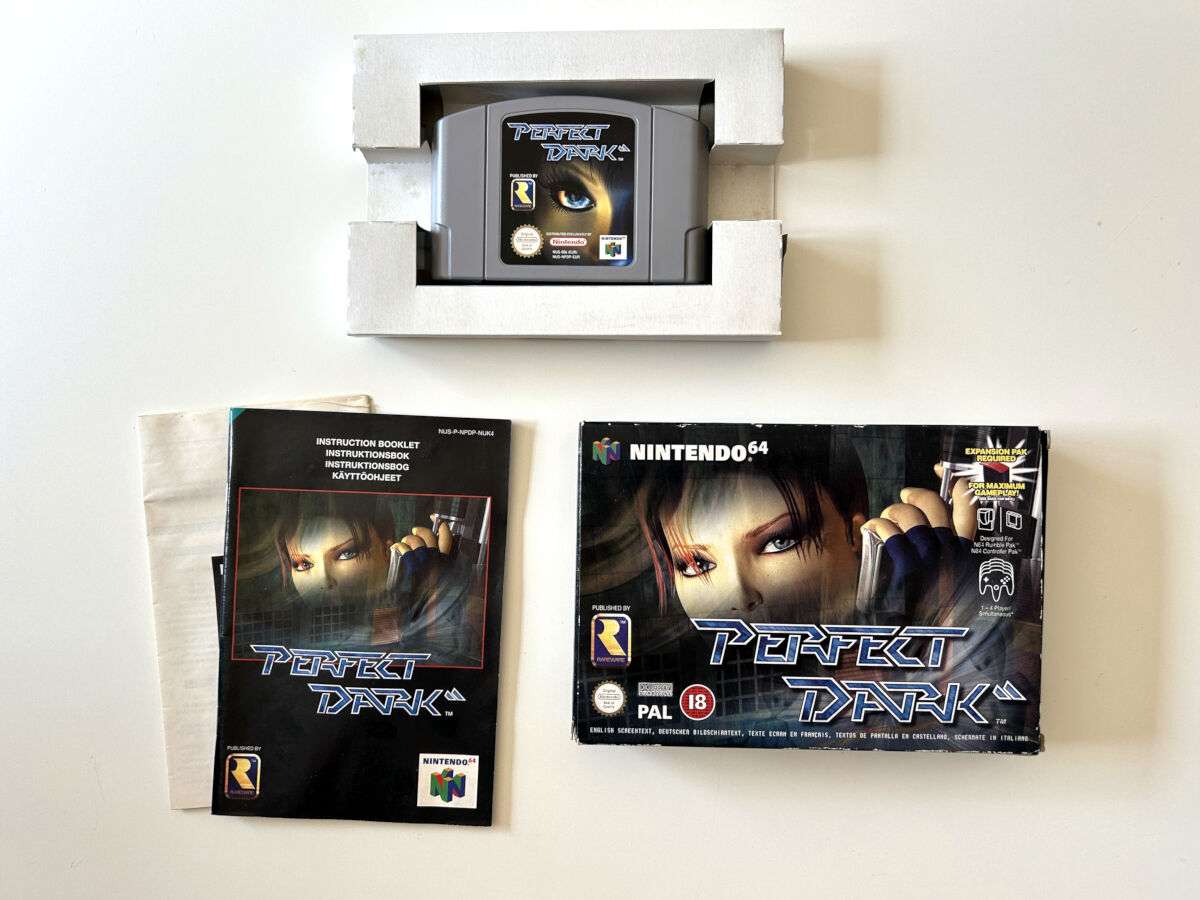 Perfect Dark (N64 i original emballage) #414