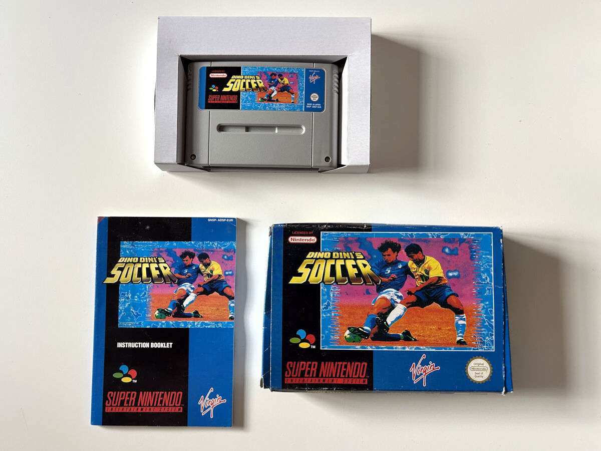Dino Dinis Soccer (SNES i original emballage) #232