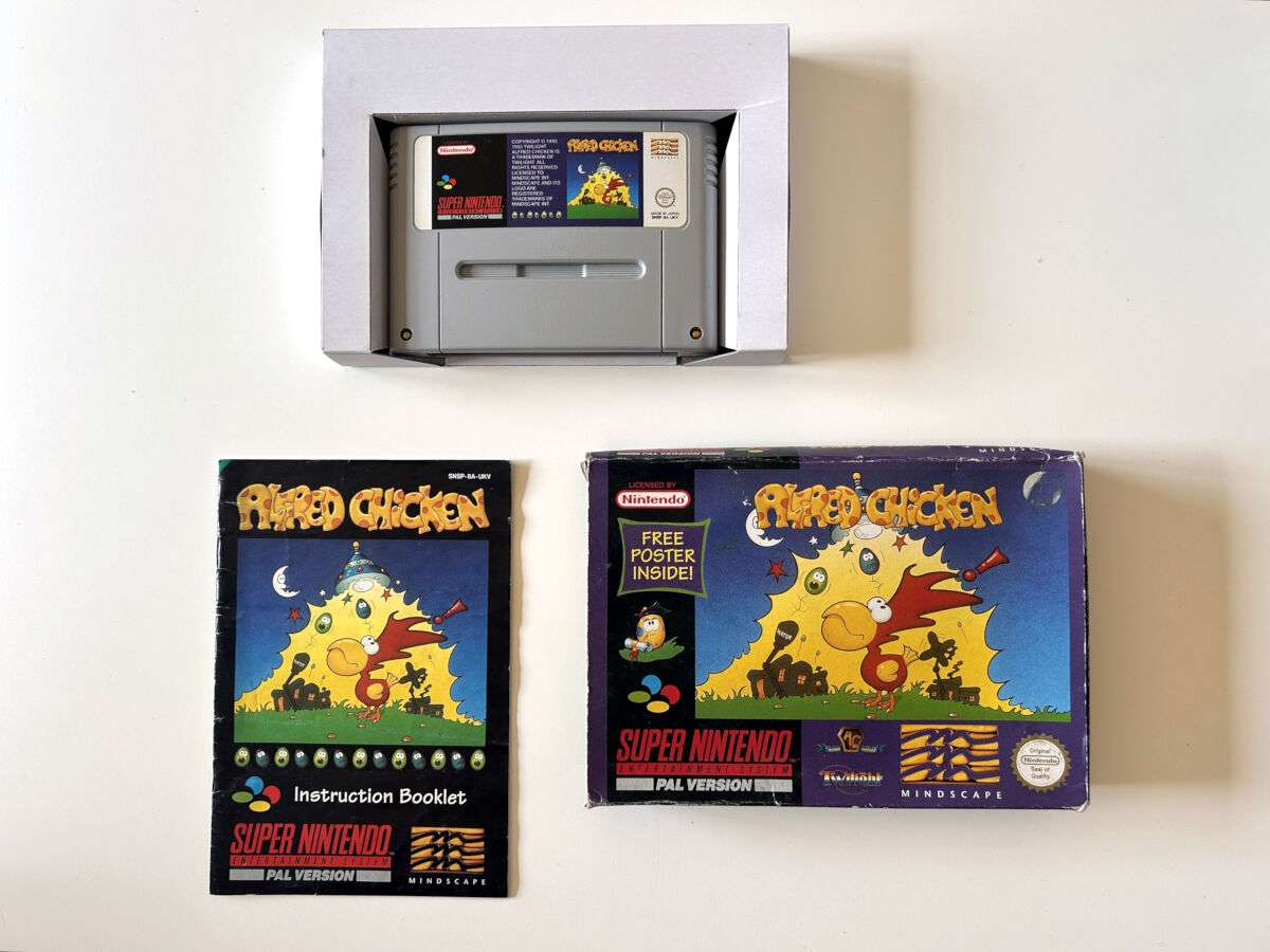 Alfred Chicken (SNES i original emballage) #239