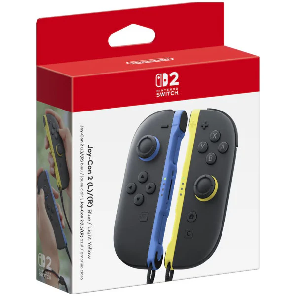(Forudbestilling)Joy-Con 2 Pair Blue/Light Yellow(Switch 2: Nyt)