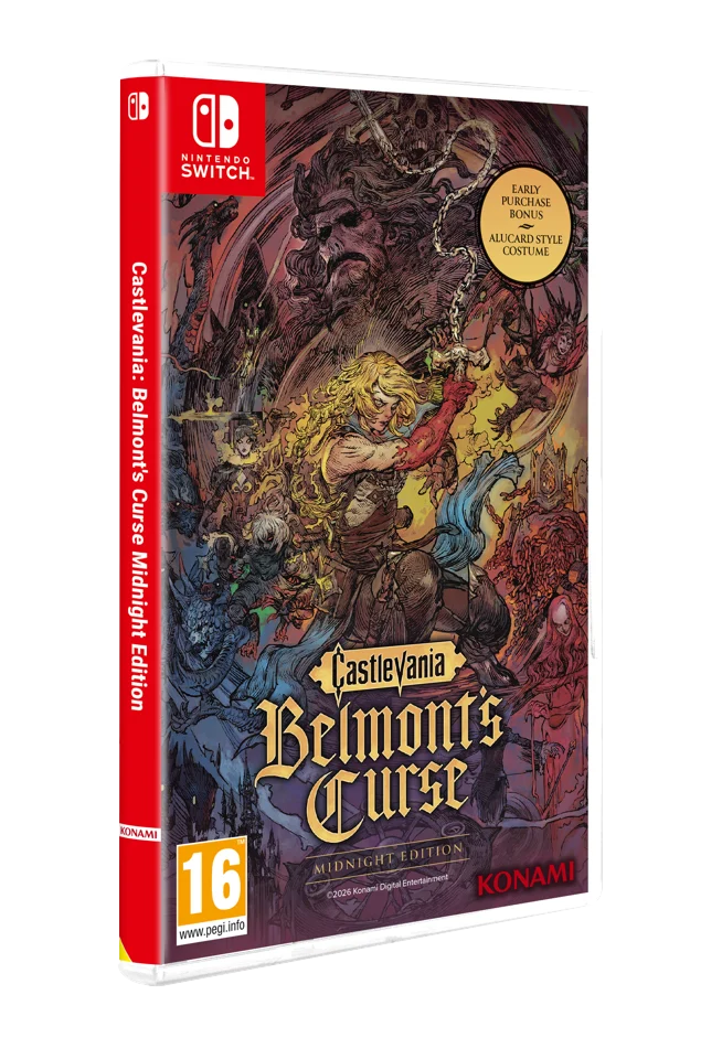 (Forudbestilling)Castlevania: Belmont's Curse - Midnight Edition(Switch: Nyt)