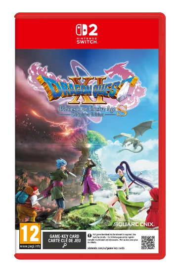 (Forudbestilling)Dragon Quest XI S: Echoes of an Elusive Age (Definitive Edition)(Game Key Card)(Switch 2: Nyt)