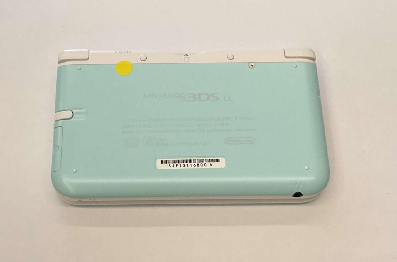 Regionsfri Japansk 3DS XL/LL - Minty Blue #1 - se billeder - Billede 3