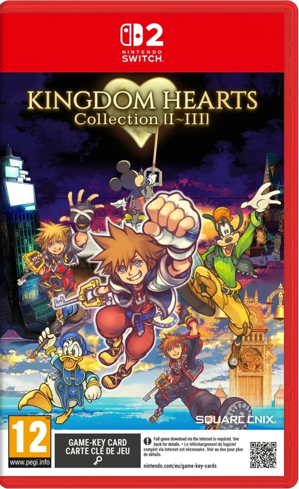 (Forudbestilling)Kingdom Hearts Collection I-III /Nintendo Switch 2(Game Key Card)(Switch 2: Nyt)