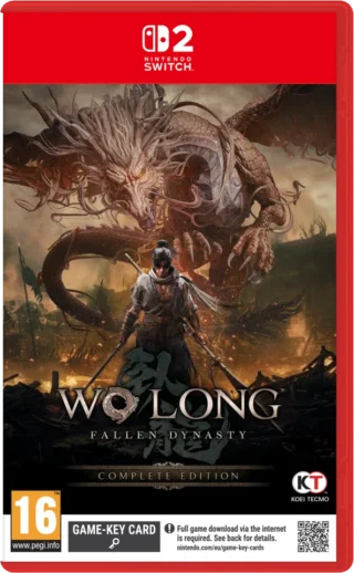 (Forudbestilling)Wo Long: Fallen Dynasty Complete Edition(Game Key Card)(Switch 2: Nyt)