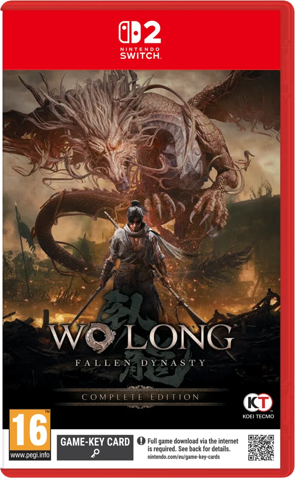 (Forudbestilling)Wo Long: Fallen Dynasty Complete Edition(Game Key Card)(Switch 2: Nyt)