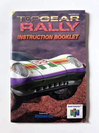 TopGear Rally (N64 Manual) #230
