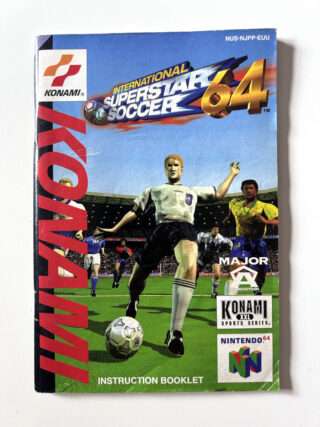 International Superstar Soccer 64 (N64 Manual) #232
