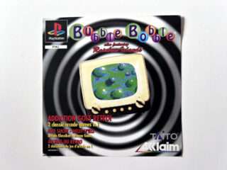 Bubble Bobble also starring Rainbow Island - Kun frontgrafik  (PS1-manual) #223
