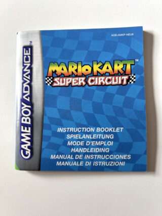 Mario Kart Super Circuit (GB Advance Manual) #186
