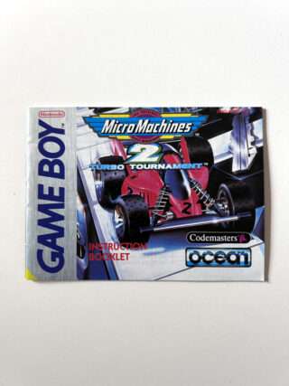 Micro Machines 2 Turbo Tournament (GB Classic Manual) #229