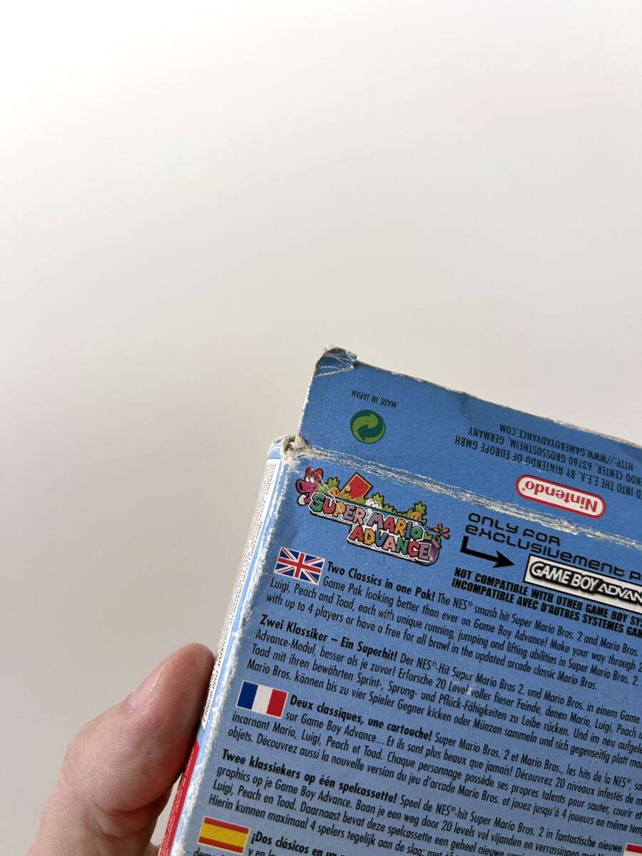 Super Mario Advance - Super Mario Bros 2 & Mario Bros (GB Advance: Spil i original emballage) #411 - Billede 11