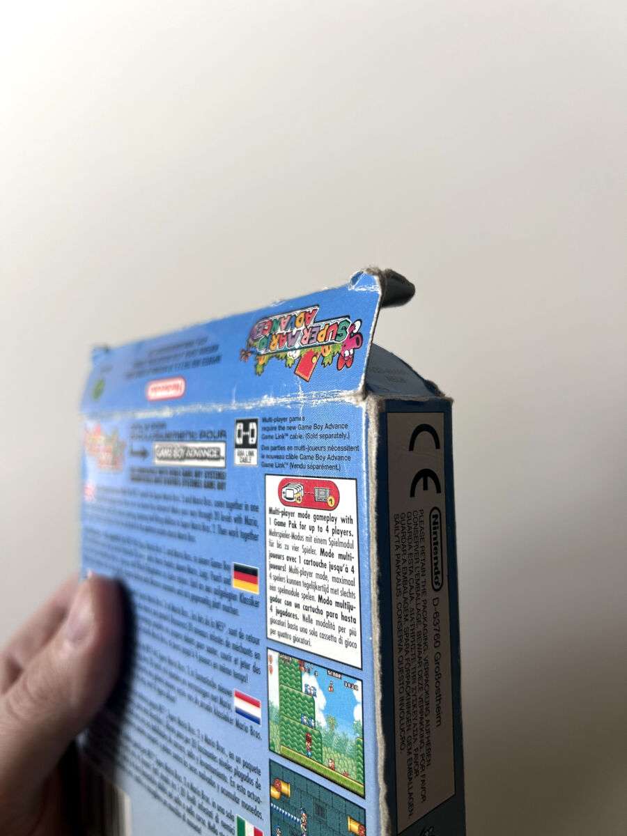 Super Mario Advance - Super Mario Bros 2 & Mario Bros (GB Advance: Spil i original emballage) #411 - Billede 10