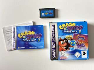 Crash & Spyro - Super Pack Volume 1 (GB Advance: Spil i original emballage) #406