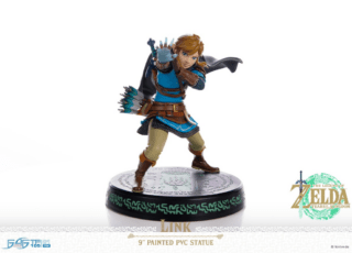 Legend of Zelda Tears Of the Kingdom Link 9” PVC Statue/Figur(Ny)