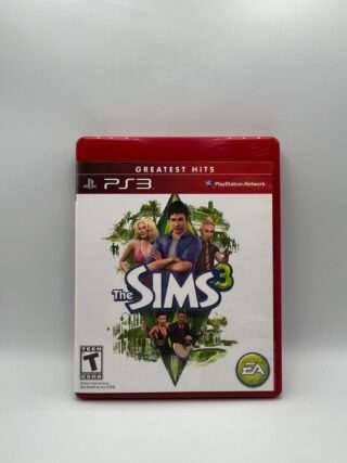 The Sims 3(PS3) - US cover
