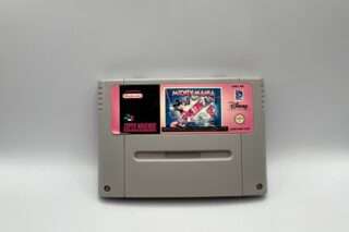 Mickey Mania(SNES: Løse spil) - Falmet label