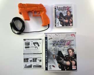 Time Crisis 4 + Guncon 3(PS3 i original emballage) - Se billeder