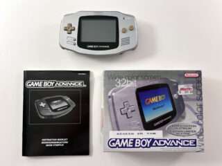 Gameboy Advance i original emballage: Limited Edition Platinum - se billeder