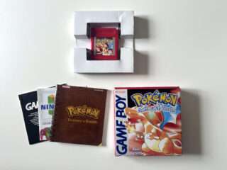 Pokemon Red Version (Gameboy Classic i original emballage) #104