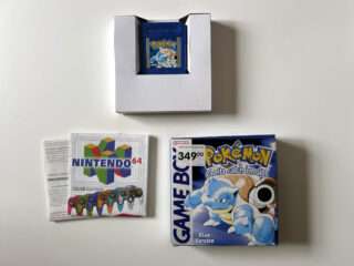 Pokemon Blue Version (Gameboy Classic i original emballage) #103