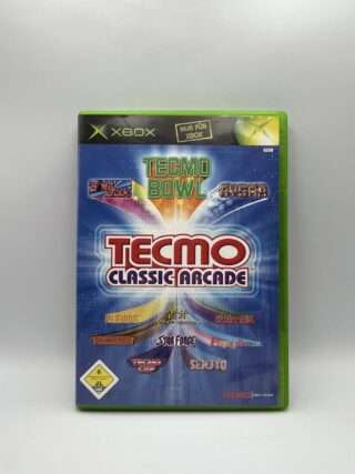 Tecmo Classic Arcade(Xbox OG) - German cover
