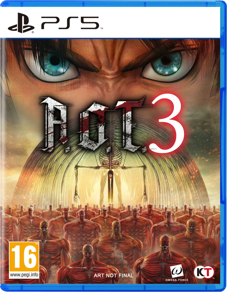 (Forudbestilling)Attack on Titan 3(Game Key Card)(PS5 Ny)