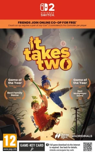 (Forudbestilling)It Takes Two(Game Key Card)(Switch 2 Ny)