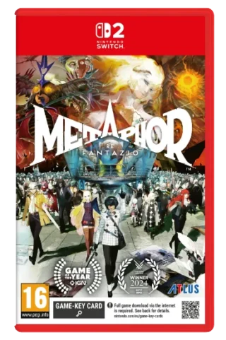 (Forudbestilling)Metaphor: ReFantazio(Game Key Card)(Switch 2 Ny)