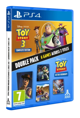 (Forudbestilling)Toy Story: Retro Roundup! + Toy Story 3 Complete Edition Double Pack(PS4 Ny)