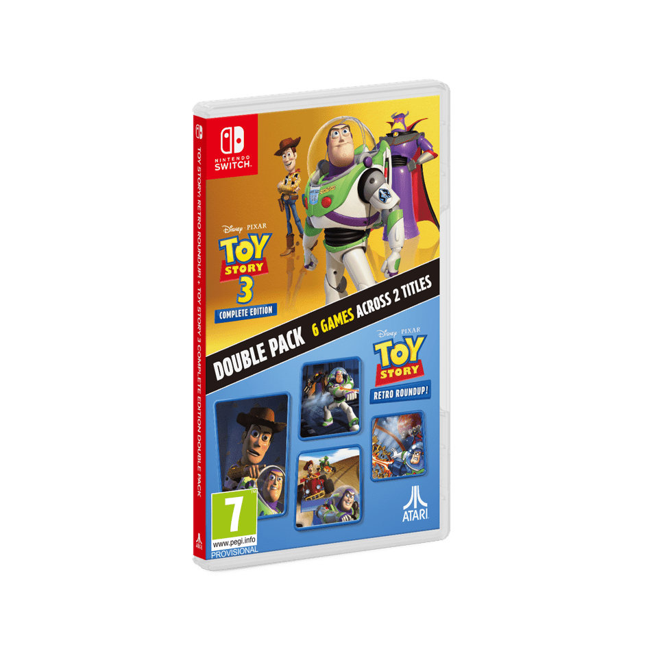 (Forudbestilling)Toy Story: Retro Roundup! + Toy Story 3 Complete Edition Double Pack(Switch: Nyt)