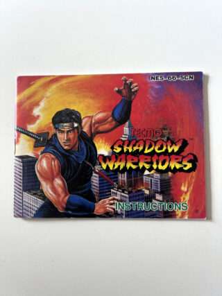 Shadow Warriors (NES Manual) #90
