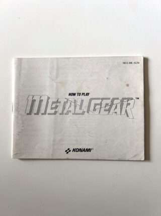 Metal Gear (NES Manual) #94