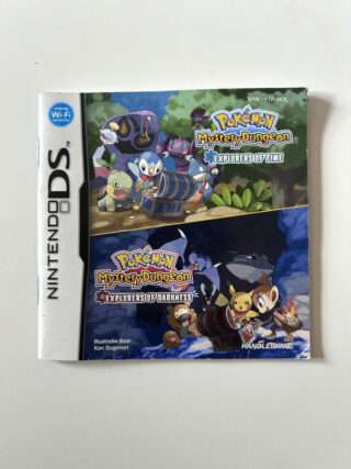 Pokemon Mystery Dungeon Explorers of Time / Pokemon Mystery Dungeon Explorers of Darkness (DS-manual) #42