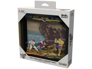 Street Fighter Alpha 2: A Dramatic Battle Pixel Frame(Ny)