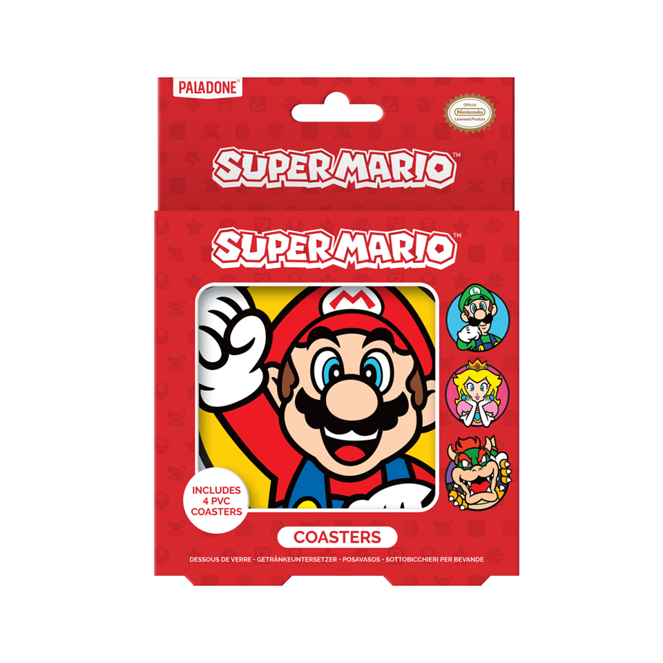 Super Mario & Friends Coasters(Ny)