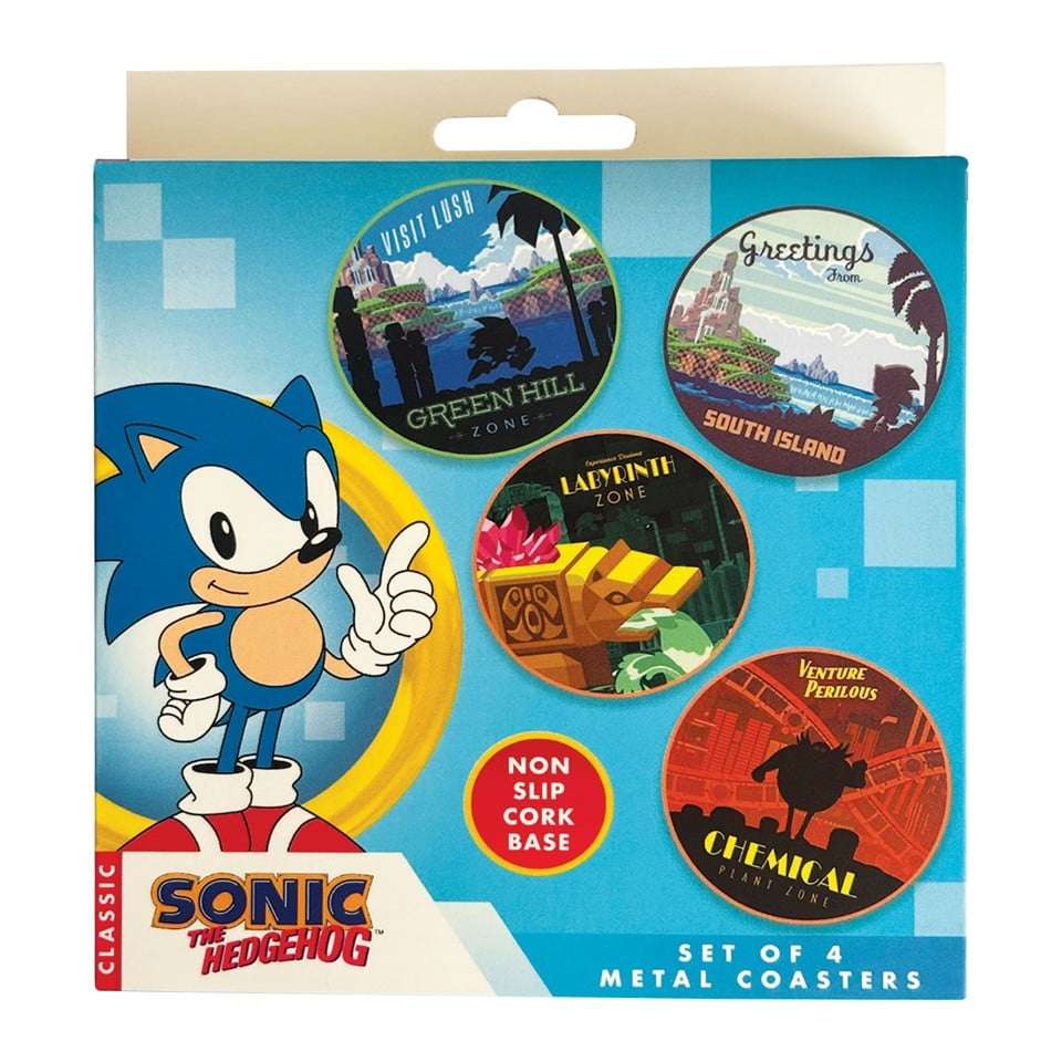 Sonic Metal Coasters(Ny)