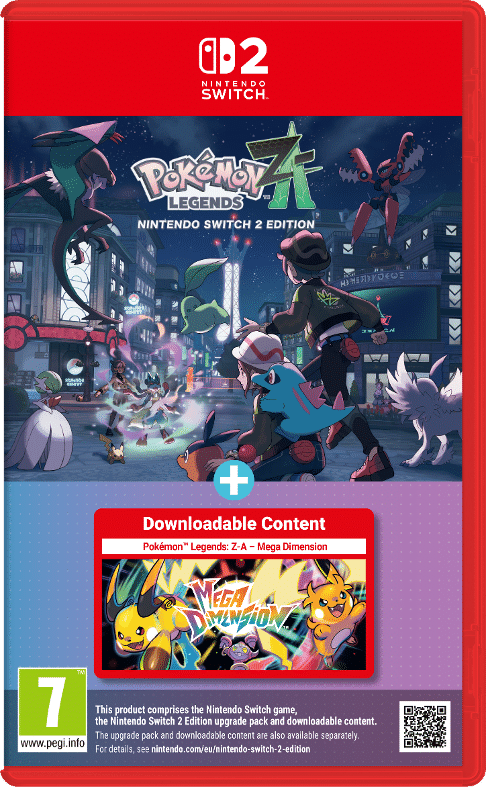 (Forudbestilling)Pokémon Legends Z-A + Mega Dimension DLC(Switch 2: Nyt)